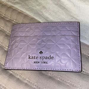 Kate Spade Lilac Card Holder